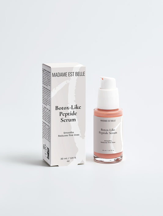 Effet Botox Immédiat – Sérum Peptides + Acide Hyaluronique